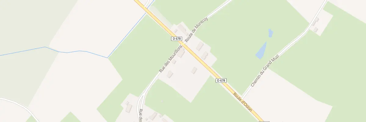 Plan du 32 Rue des Mourillons à Saint-Christophe-en-Bresse
