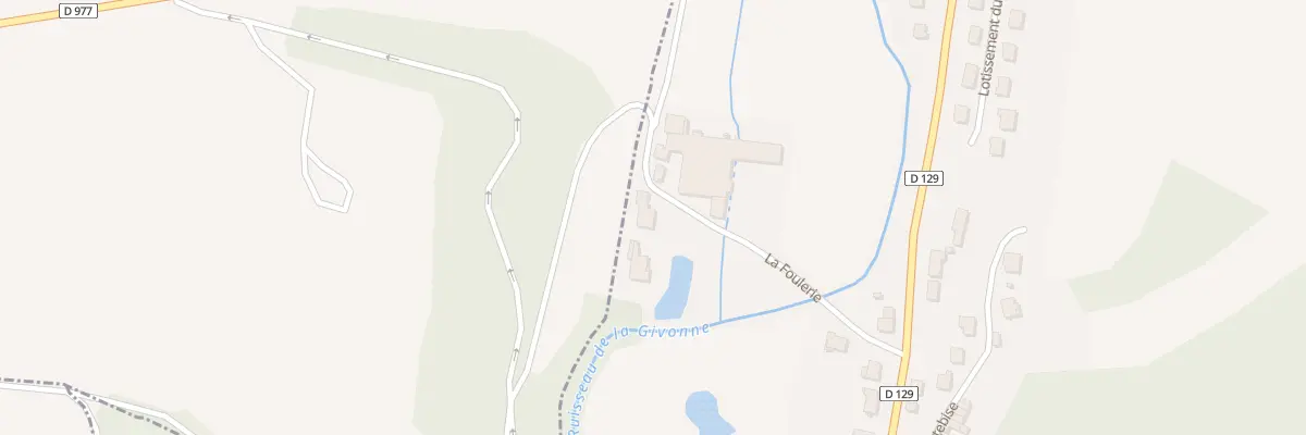 Plan du 5104 La Foulerie à Daigny