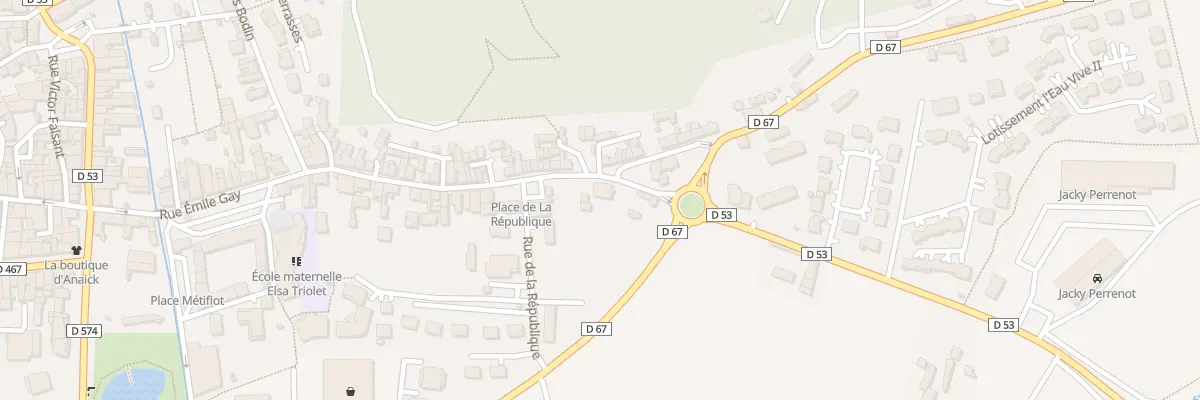 Plan du 8B Av Raymond Pavon à Saint-Donat-sur-l’Herbasse