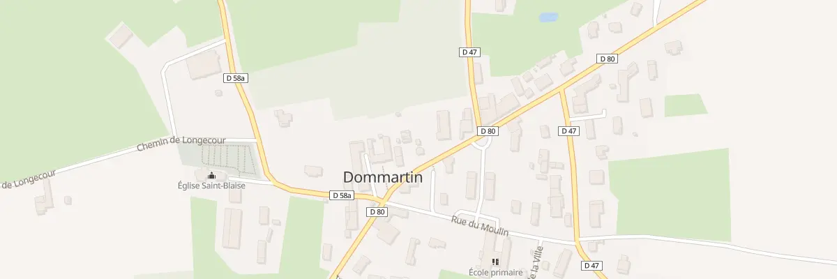 Plan du 53 Rte de Bereyziat à Bâgé-Dommartin