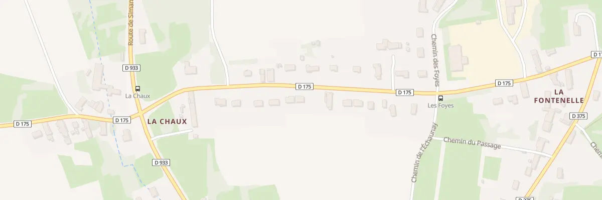 Plan du 220 Rte de Loisy à Cuisery