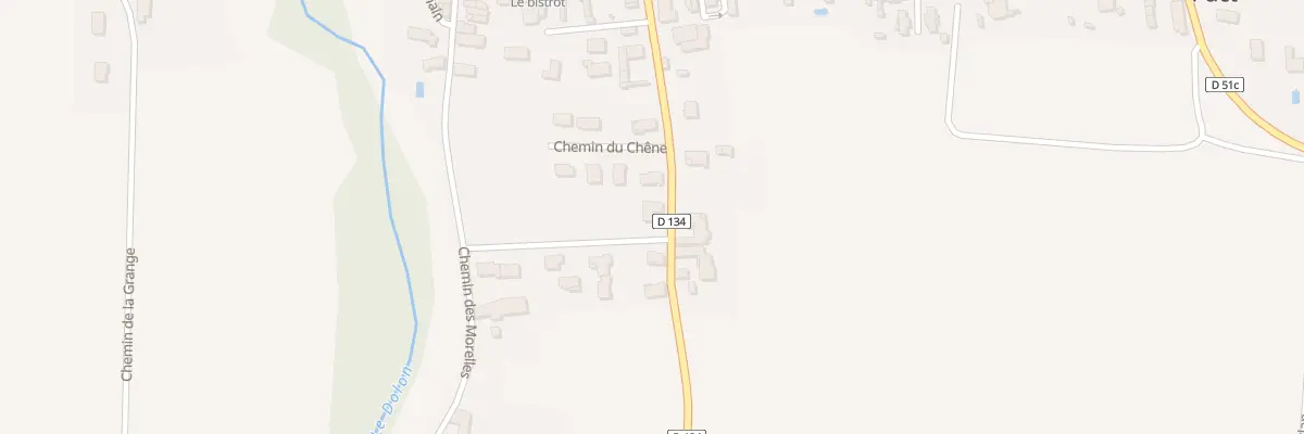 Plan du 26 Che du Chataignier à Pact