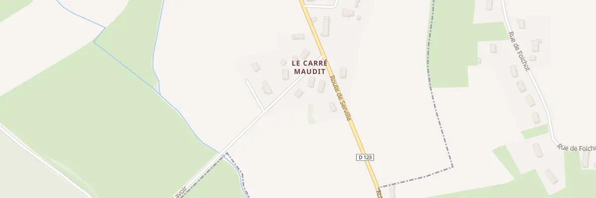 Plan du 1 Rue du Lavoir à Saint-Christophe-en-Bresse