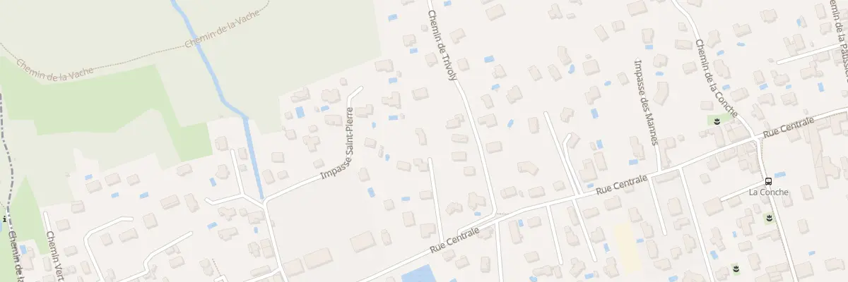 Plan du 1226T Rue Centrale à Beynost