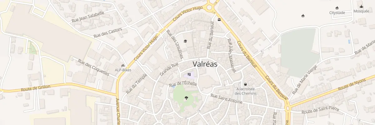 Plan du 58 Grande Rue à Valréas