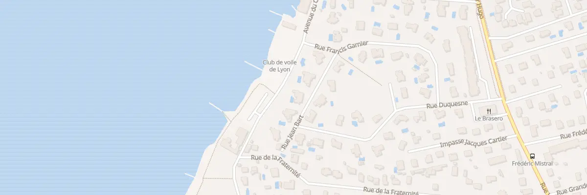 Plan du 5 Rue Jean Bart à Meyzieu
