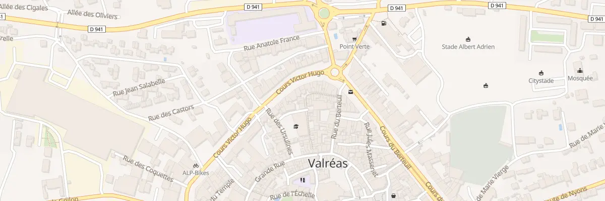 Plan du 15B Rue des Cordeliers à Valréas