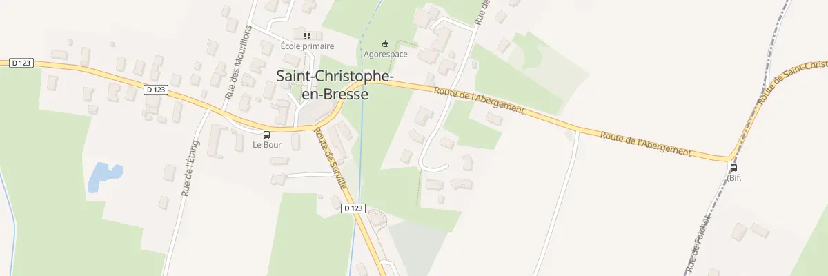 Plan du 4 Che des Ecoliers à Saint-Christophe-en-Bresse