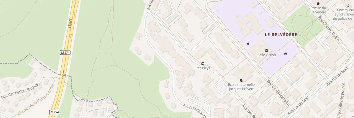 Plan du 32 Av de la Citadelle à Talant
