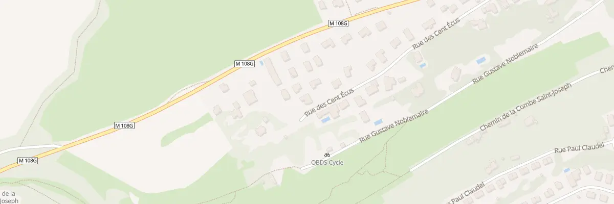 Plan du 40 Rue des Cent Ecus à Dijon