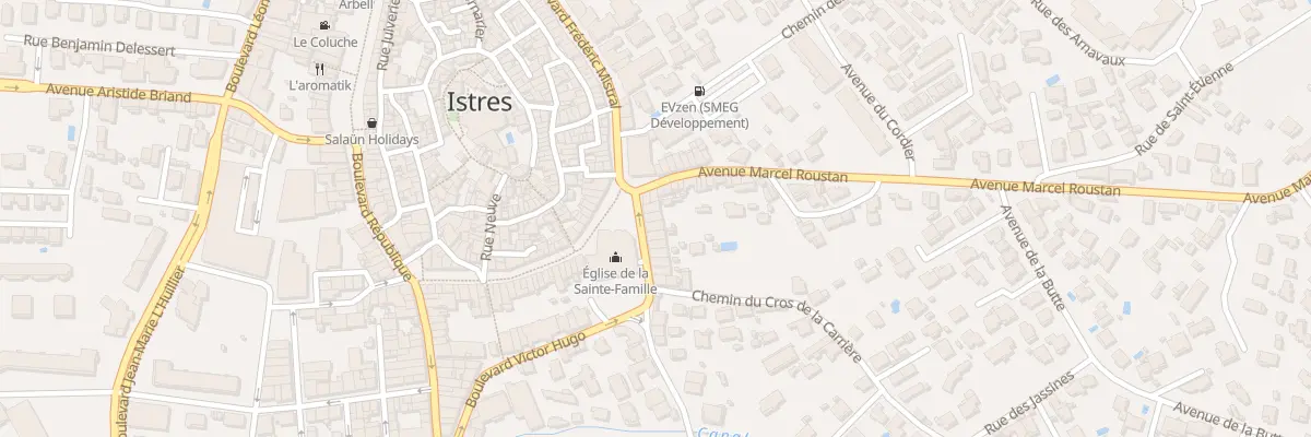 Plan du 42 Bd Victor Hugo à Istres