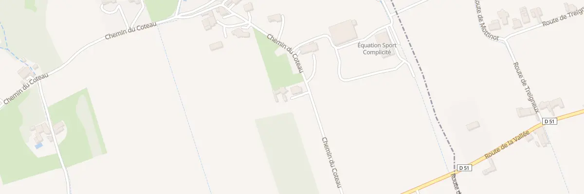 Plan du 3190 Chem du Coteau à Châteauneuf-de-Galaure