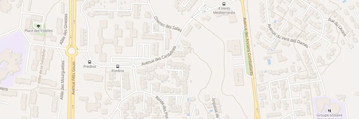Plan du 4 Rue des Pétouses à Istres
