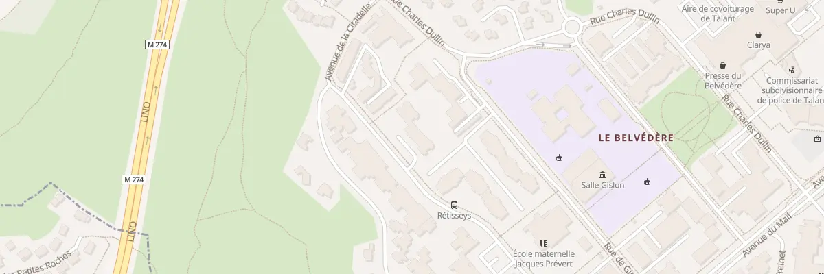 Plan du 16C Rue des Retisseys à Talant