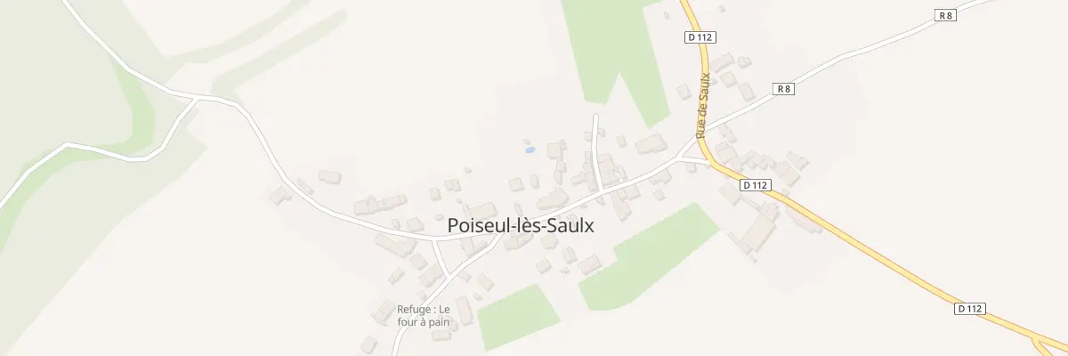 Plan du 8 Grande Rue à Poiseul-lès-Saulx
