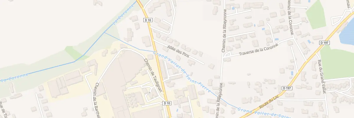 Plan du 6 All des Pins à Valréas