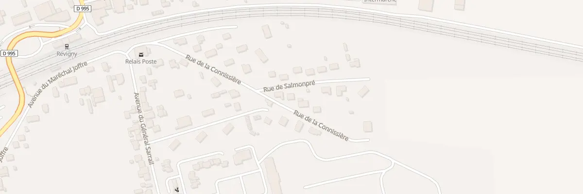 Plan du 7 Rue de la Connissiere à Revigny-sur-Ornain