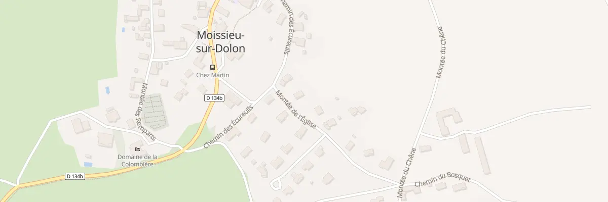 Plan du 210 Mte de l’Eglise à Moissieu-sur-Dolon