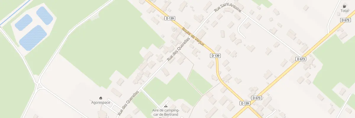 Plan du 28 Rue des Querelles à Damerey