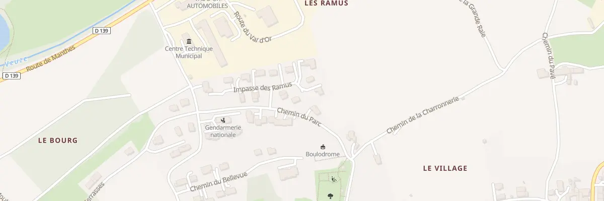 Plan du 11A Imp des Ramus à Moras-en-Valloire