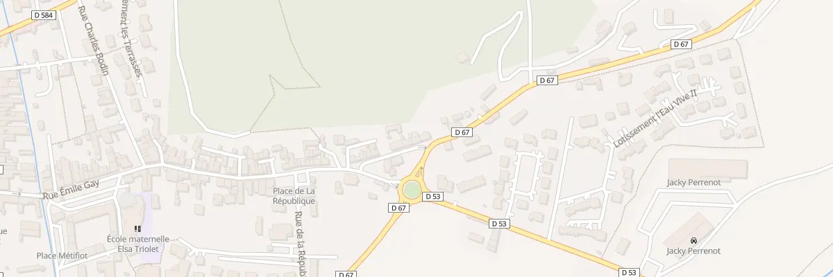 Plan du 19 Av Maurice Faure à Saint-Donat-sur-l’Herbasse