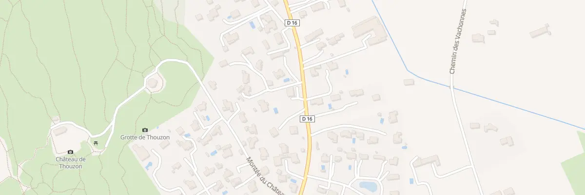 Plan du 1689 Rte d’Orange au Thor