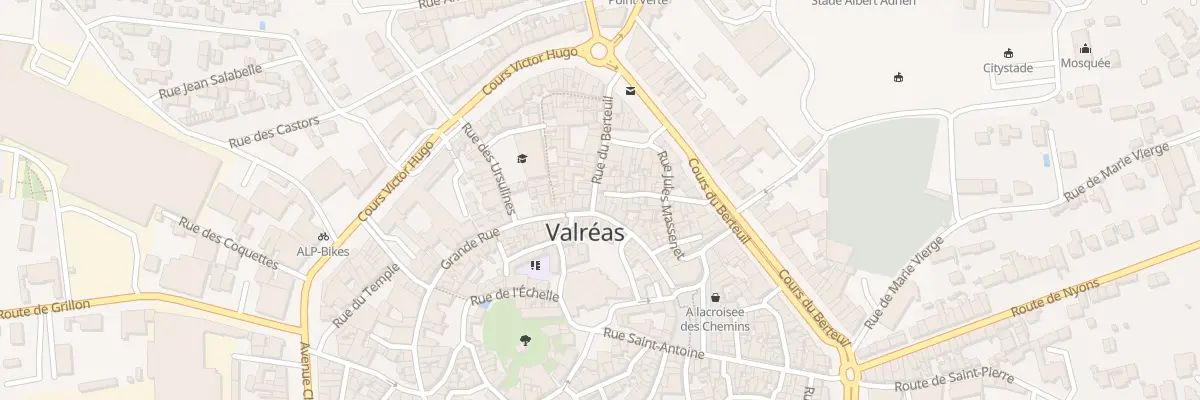 Plan du 4 Rue du Berteuil à Valréas