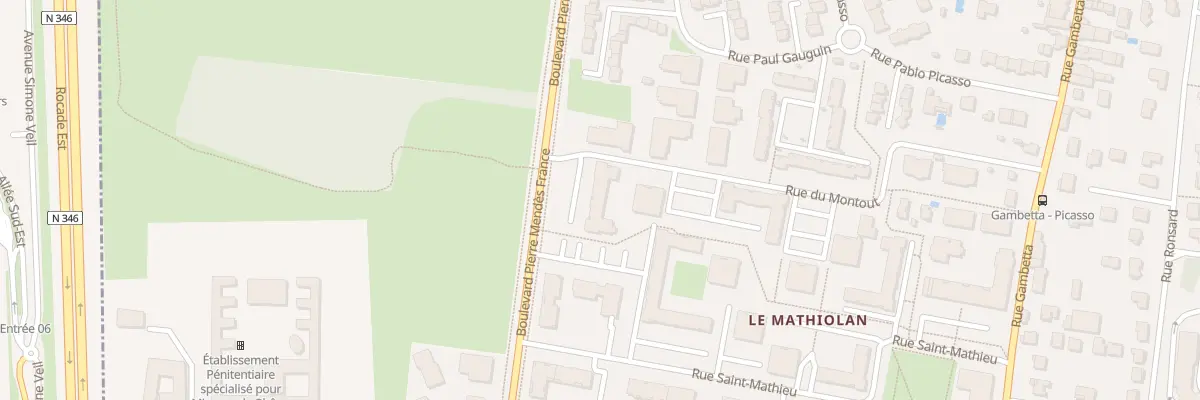 Plan du 29 Rue du Montout à Meyzieu