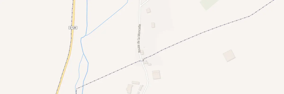Plan du 4 Rte de la Moncelle à Daigny