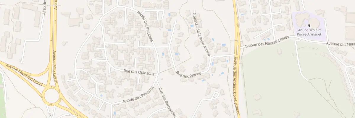 Plan du 22 Rue des Pignes à Istres