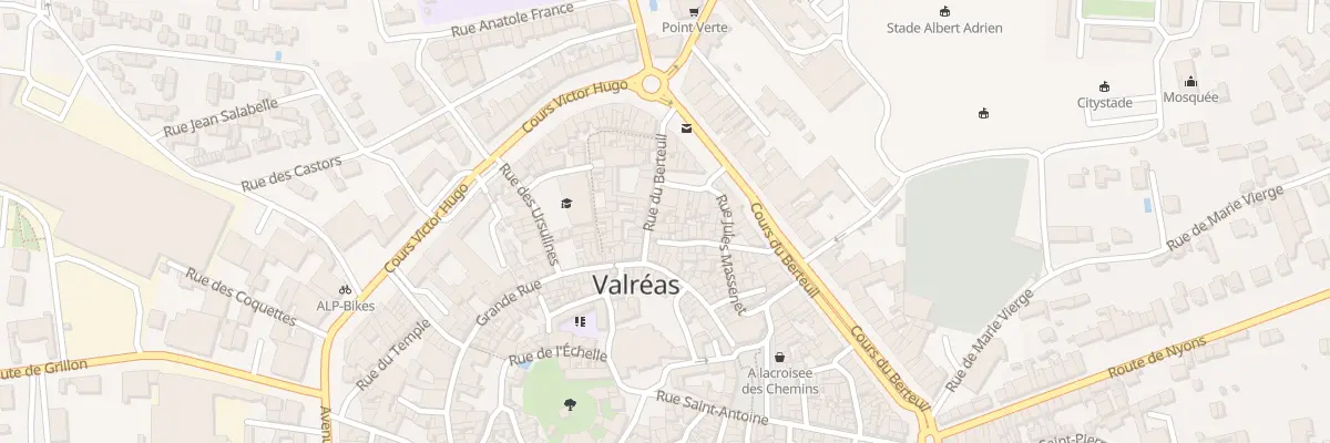 Plan du 10 Rue du Berteuil à Valréas