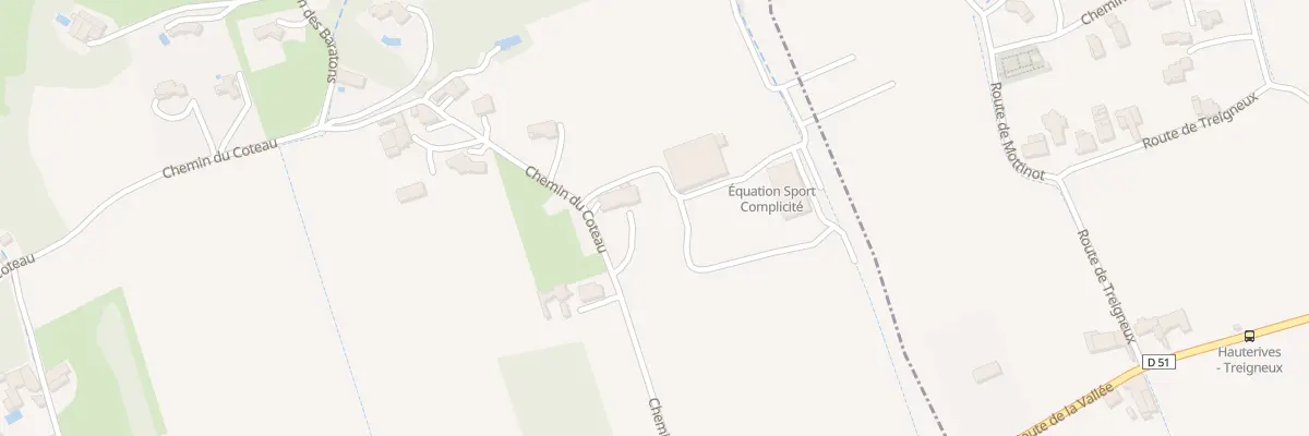 Plan du 3125 Chem du Coteau à Châteauneuf-de-Galaure