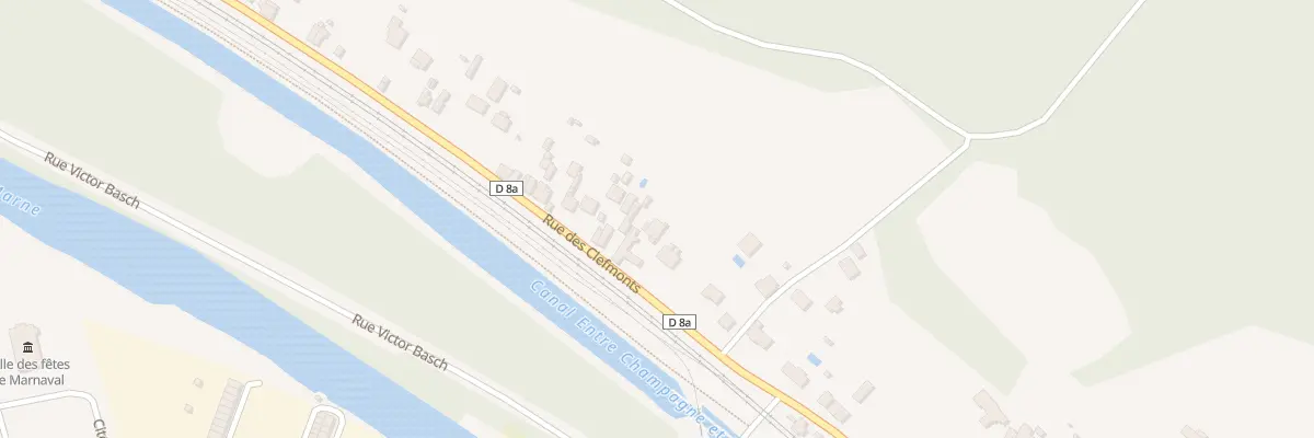Plan du 161 Rue des Clefmonts à Saint-Dizier