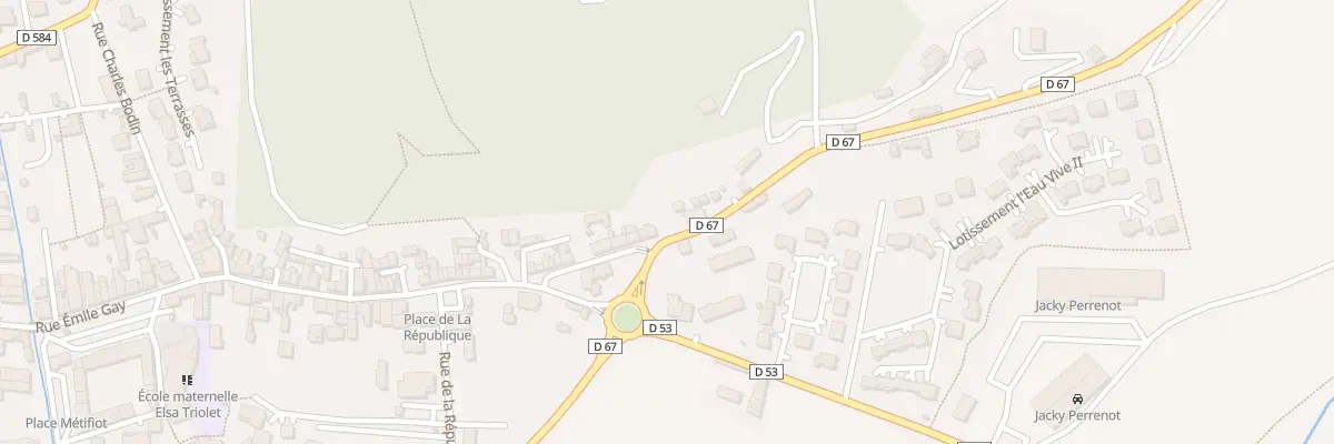 Plan du 21 Av Maurice Faure à Saint-Donat-sur-l’Herbasse