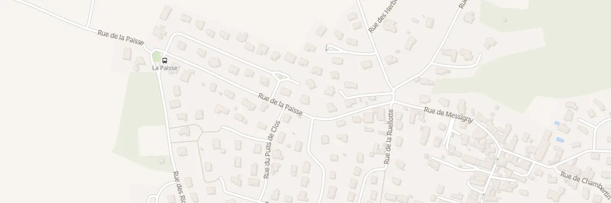 Plan du 6 Rue de la Paisse à Hauteville-lès-Dijon