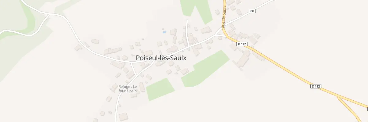 Plan du 7 Grande Rue à Poiseul-lès-Saulx