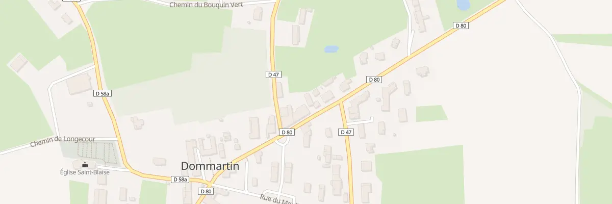 Plan du 193 Rte de Bereyziat à Bâgé-Dommartin