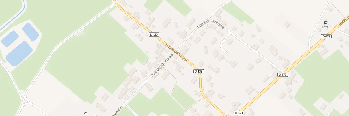 Plan du 32 Rue des Querelles à Damerey