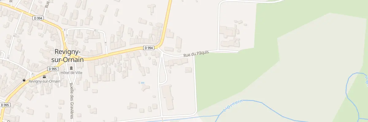 Plan du 10 Rue du Paquis à Revigny-sur-Ornain
