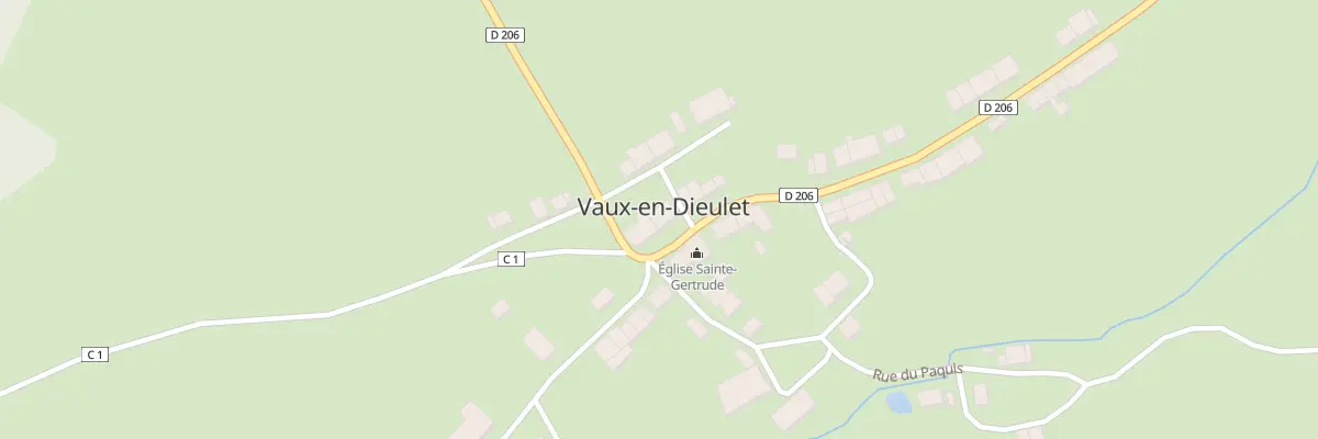 Plan du 3 Rue Grande Rue à Vaux-en-Dieulet