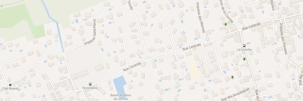 Plan du 1154 Rue Centrale à Beynost