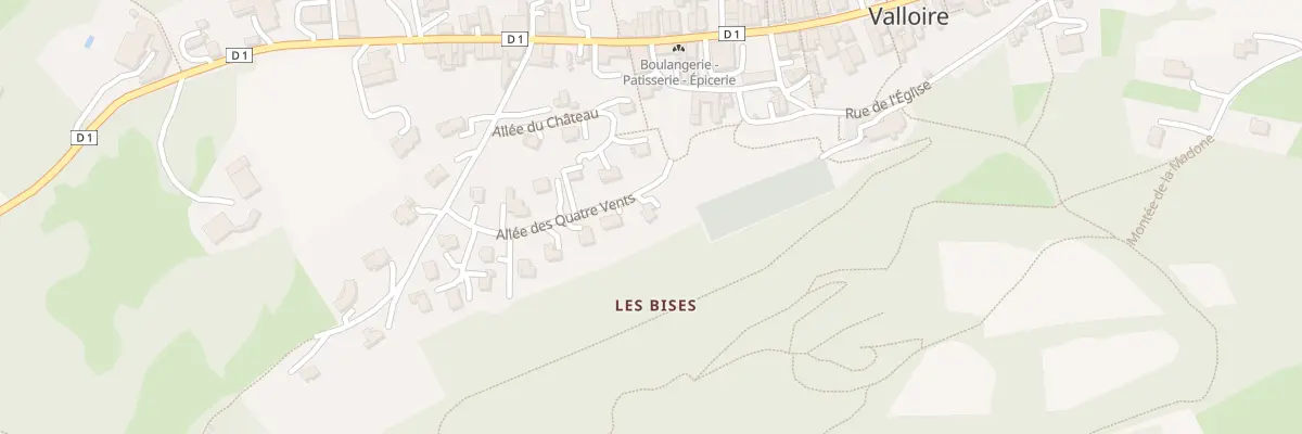 Plan du 160 All des Quatre Vents à Moras-en-Valloire