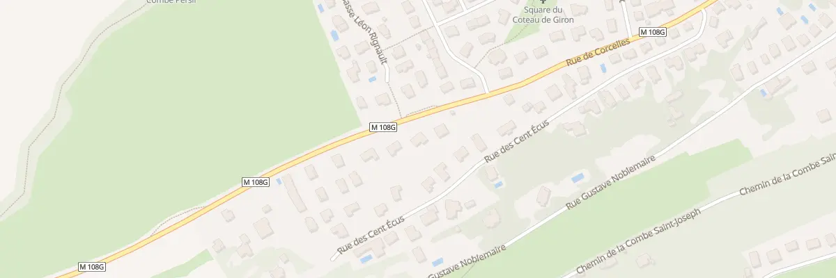 Plan du 30A Rue des Cent Ecus à Dijon