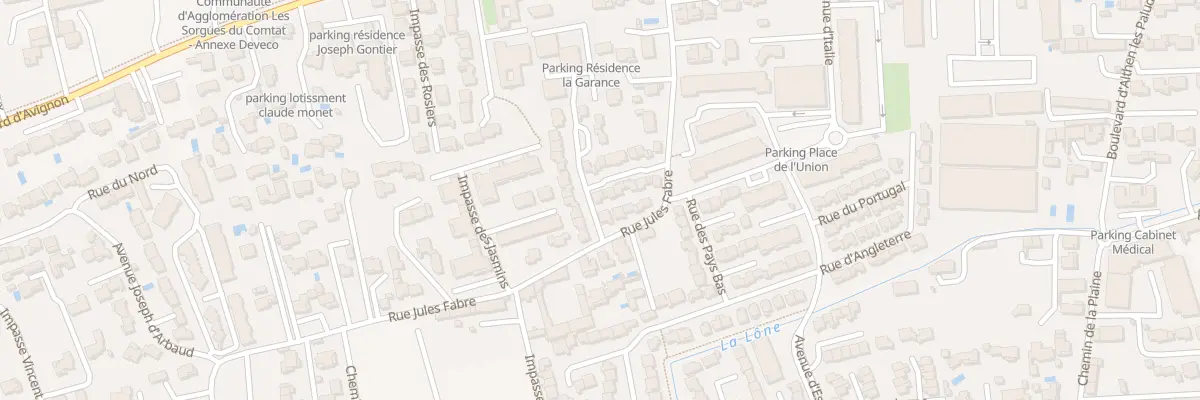 Plan du 61 Rue du Luxembourg à Monteux