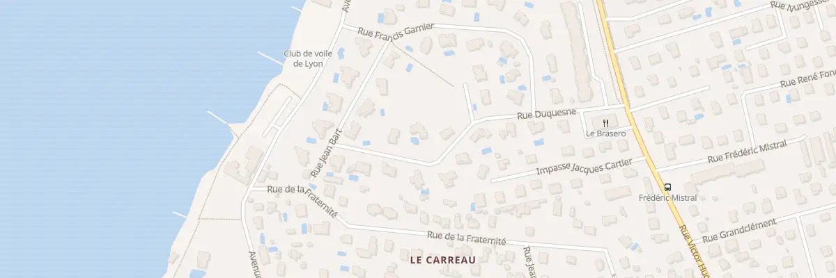 Plan du 14 Rue Duquesne à Meyzieu