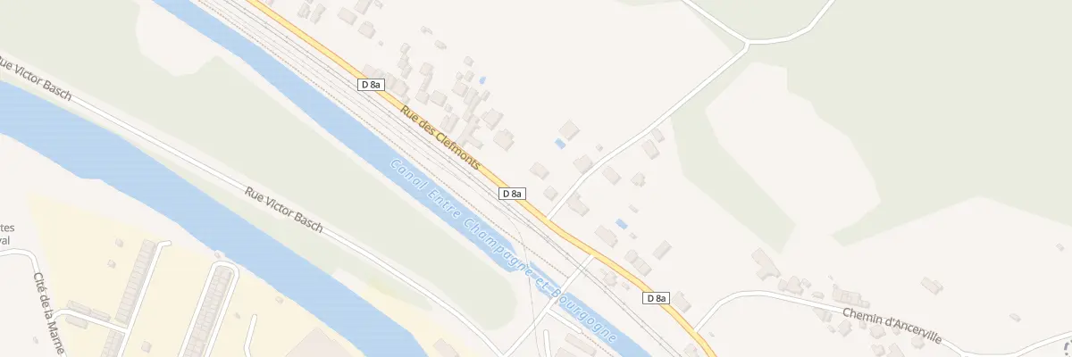 Plan du 163B Rue des Clefmonts à Saint-Dizier