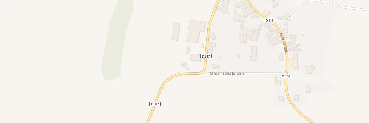 Plan du 2 Rte de Wassy à Troisfontaines-la-Ville