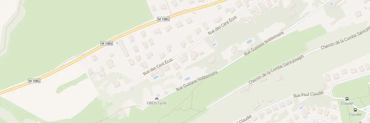 Plan du 25B Rue des Cent Ecus à Dijon