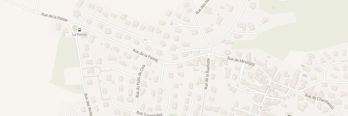 Plan du 4 Rue de la Paisse à Hauteville-lès-Dijon