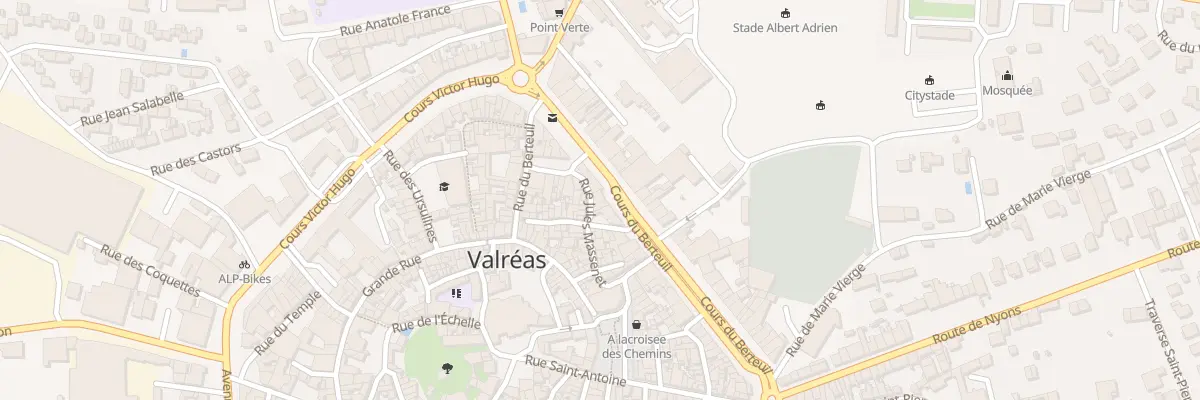 Plan du 49 Crs du Berteuil à Valréas